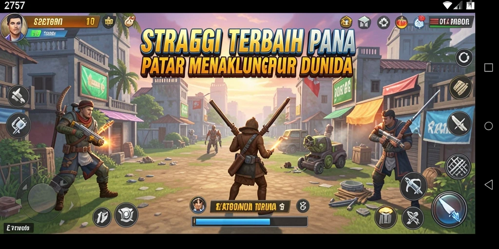 Tampilan menarik dari gameplay SLG yang mendebarkan.