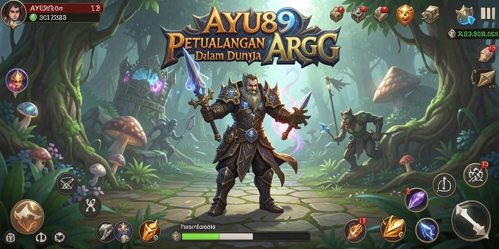 Gameplay AYU89 yang seru di dunia ARPG.
