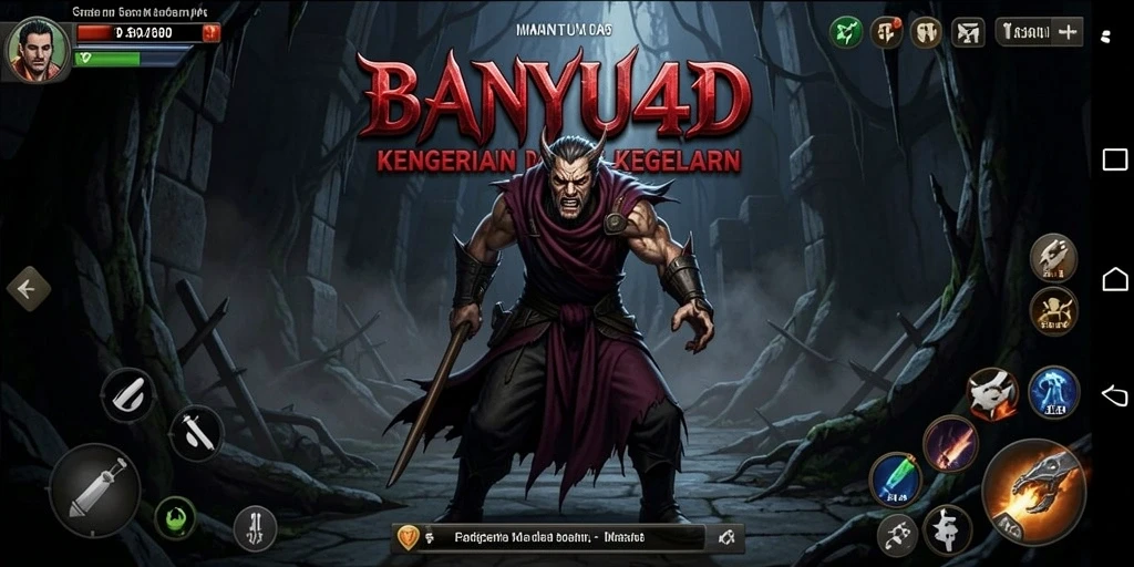 Tampilan mencekam dari gameplay BANYU4D yang menyeramkan.