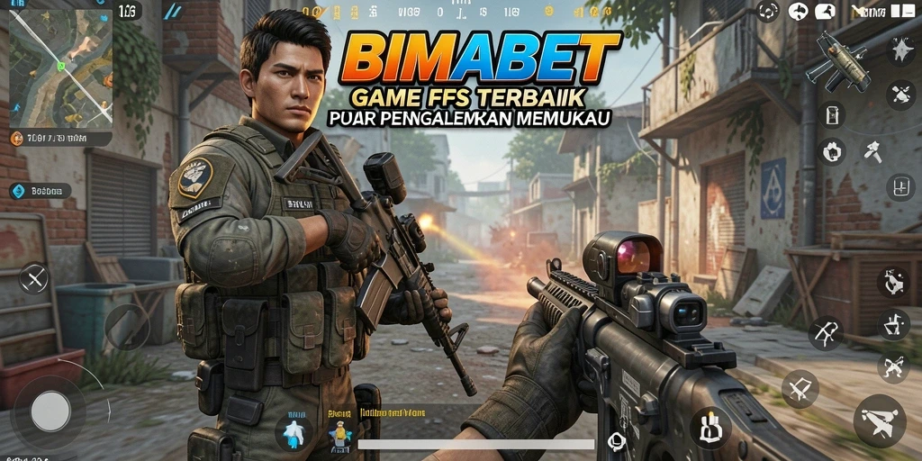 Gameplay menegangkan dalam BIMABET dengan aksi tembak-menembak.