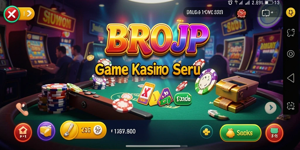 Tampilan menarik dari gameplay BROJP yang menantang.