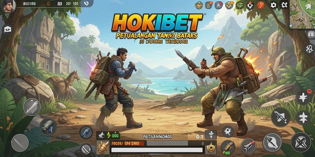 Gameplay HOKIBET yang menawan di dunia terbuka yang luas.