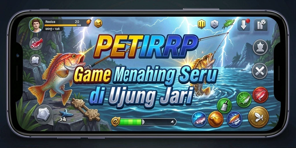 Tangkapan ikan besar dalam permainan PETIRRP yang mendebarkan.