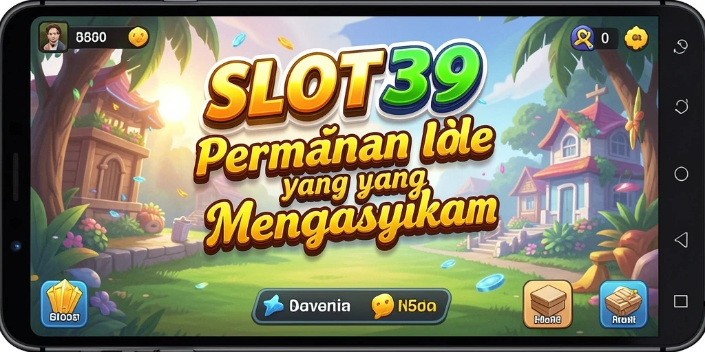 Screenshot utama SLOT39 menampilkan gameplay Idle yang menarik dan mudah diikuti.