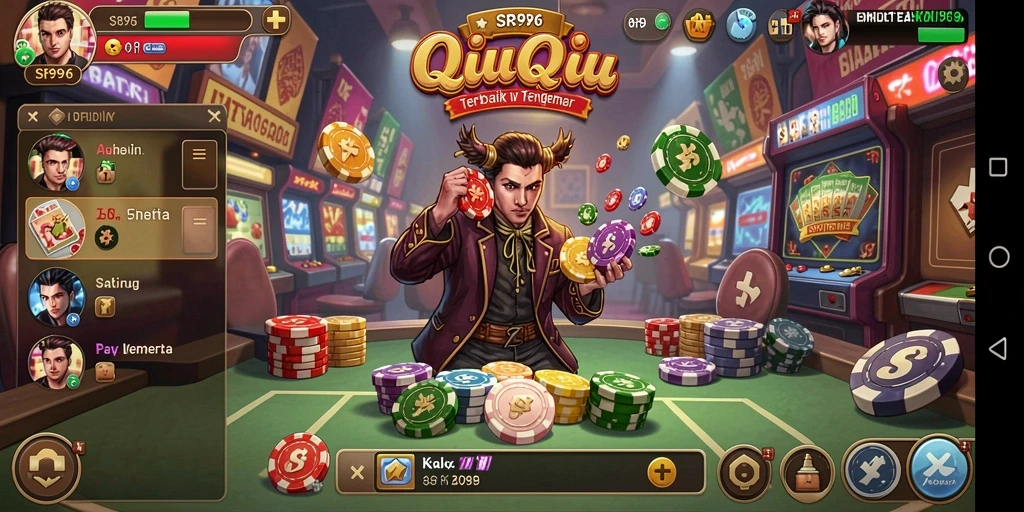 Tampilan gameplay seru di SR996 QiuQiu.