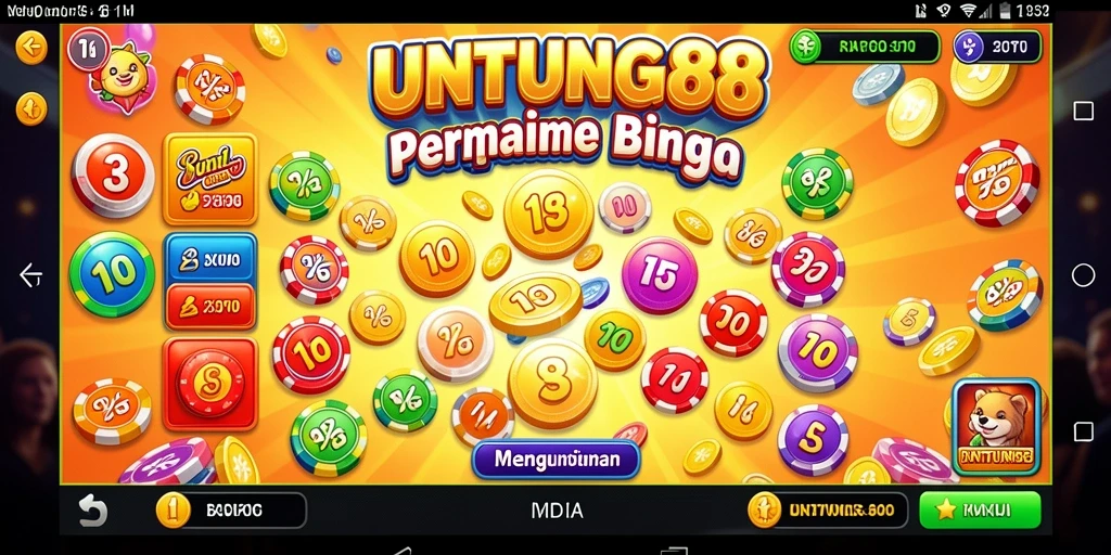 Gameplay seru dari UNTUNG88 dengan tantangan Bingo.