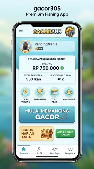Screenshot dari halaman unduh aplikasi gacor305 yang mudah digunakan.